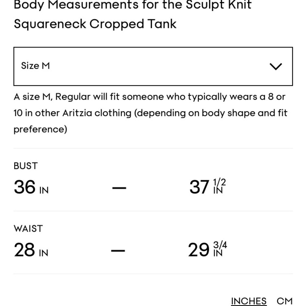 New Aritzia Babaton Sculpt Knit Squareneck Cropped Tank - Picture 4 of 10